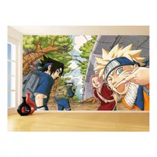 Adesivo De Parede Anime Naruto Mangá Personagens 9,5m² Nrt30