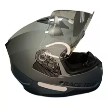 Capacete Race Tech Sector Exilio Monocolor Matte Tittanium