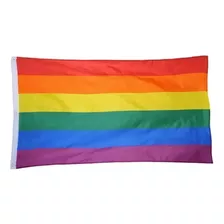 Bandeira Lgbtqia+ Gls Gay Arco Iris Lgbt Lgbtq 140x90cm