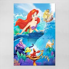 Poster 60x90cm Infantil A Pequena Sereia 0