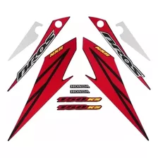 Kit Adesivos Honda Nxr 150 Bros Ks 2008 Preta - Lb10103