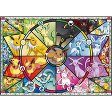 Jogos De Buffalo Pokémon Eves Stained Glass 500