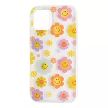 Case Para iPhone Flores Arcoiris - Funda Protectora