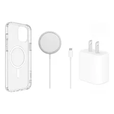 Kit Funda + Cuadro 20w + Cargador Inalámbrico Para iPhone