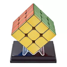 Cubo Mágico Profissional 3x3 Metalico Cromado 