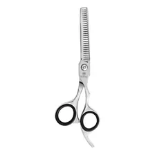 Tesoura Para Cabelo Fio Desbaste Silver 5,5 Polegada Mundial Cor Prateado