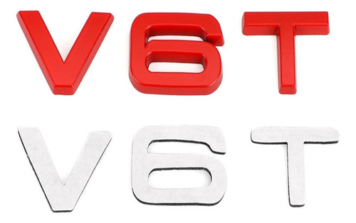 Emblema V6t Para Audi A1 A3 A4 A5 Q3 Q5 Q7 S6 S7 S8 S4 Foto 6
