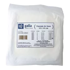 Gasa Estéril Galia 10x10cm 12 Capas Tipo Vii. Pack 20 Gasas