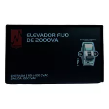 Elevador Fijo Voltaje Tension 2000va 2kva 110 A 220v Magom