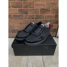 Jordan 1 Retro Low X Travis Scott - Black Phantom - 5.5 Mx