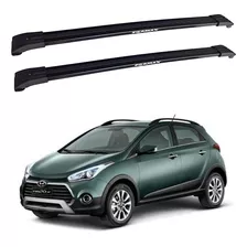 Barras De Techo Eqmax Travessa Hyundai Hb20 X 2013-19 Negro