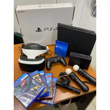 Playstation 4 Sony + Vr Sony + 5 Juegos