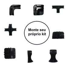 Conectivos Para Vidros E Prateleiras Aramadas Kit 500 Peças