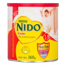 Leche De Fórmula En Polvo Sin Tacc Nestlé Nido Kinder En Lata De 360g - 12 Meses A 3 Años