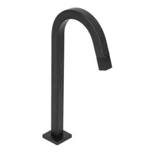 Torneira Lavatório Banheiro Mesa Slim Tube Preto Fosco 1/4v