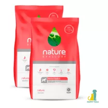 Nature Brascorp Adulto Mediano 2 X 15 Kg - Happy Tails