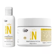 Kit Curly Care Nutrição Manteiga E Mix Óleo Nutrição Intensa