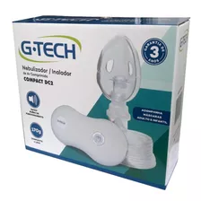 Aparelho Nebulizador Inalador G-tech Dc2 Branco 110/220v 