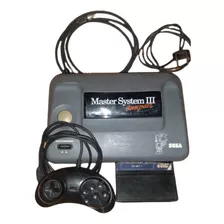 Console Sega Master System Iii Compact Cor Cinza