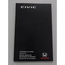 Manual De Revisão E Garantia Honda Civic G10 2017 2018 2019
