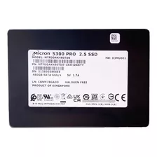 Ssd Micron 480gb 6gb Sata 2,5 Mtfddak480tds-1awzabyy @