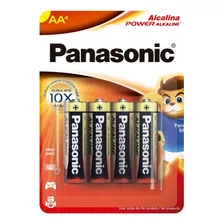 16 Pilhas Panasonic Alcalinas Aa (pequena