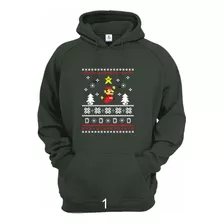 Sudadera Mario Bros. Navidad 