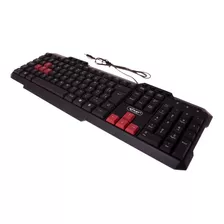 Teclado Multimidia Com Fio Usb Gamer Kp-2034a+ Knup