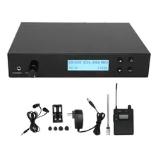 Sistema De Monitor Inalámbrico Auricular 830866 Mhz 3 Modos