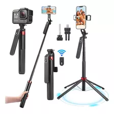 Selfie Stick Trípode Inalámbrico Y Estabilizador De Celular 