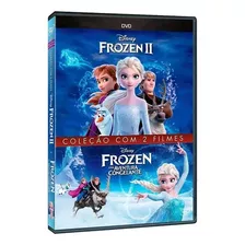Dvd Frozen 1 E 2 - Coleção Com 2 Filmes - Duplo - Lacrado