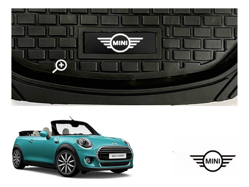 Tapetes 3d Logo Mini + Cubre Volante Convertible 2019 2020 Foto 7