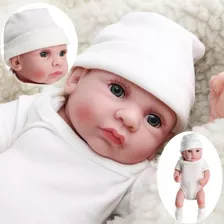 Muñeco Bebé Realista De Juguete 11'' Npk Doll En Vinilo