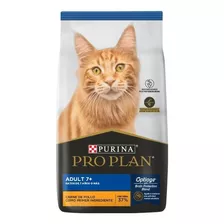 Alimento Pro Plan Optiage Adult 7+ Para Gato Senior Sabor Frango Em Sacola De 1kg