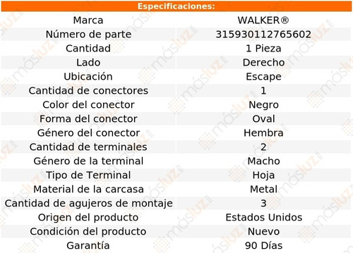 Solenoide Tiempo (vvt) Derecho Escape Santa Fe 3.3l V6 13/18 Foto 6