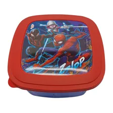 Caja Sandwich Spiderman Marvel Vianda Infantil Cresko