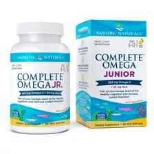 Nordic Naturals Omega Jr, Lemon - 90 Mini Geles Suaves - 283