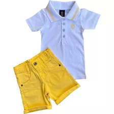 Conjunto Infantil Masculino Verão Casual Hexa Pl002