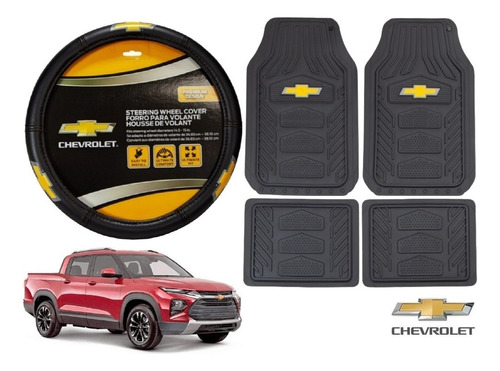 Tapetes 4pz Chevrolet + Cubrevolante Montana 2025