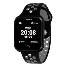 Relógio Champion Smartwatch Bluetooth 4.0 Preto Inteligente