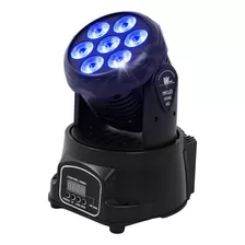 Luces Cabeza Movil Wash Robotica 7 Luces Led Rgbw Dj Disco