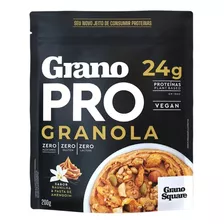 Granola Grano Square Granopro Baunilha E Pasta De Amendoim