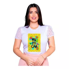 Blusa T-shirt De Luxo - Nutrição