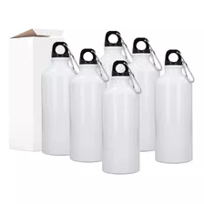 Pack De 6 Botellas Aluminio Para Sublimación 600ml