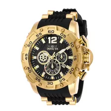 Reloj Invicta 26406 Dorado, Negro Hombre