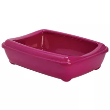 Arenero Sanitario Gatos Moderna Arist-o-tray Fucsia Large 