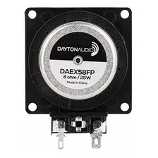 Excitador Dayton Audio Daex58fp, Paquete Plano, 58 Mm, 25 W,