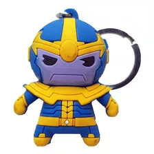 Llavero Thanos Figura Goma Avengers Marvel