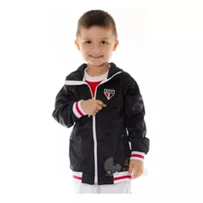 Jaqueta Infantil São Paulo Blusa De Frio Flanelada Oficial