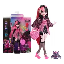 Original Monster High Draculaura Muñeca Con Mascota